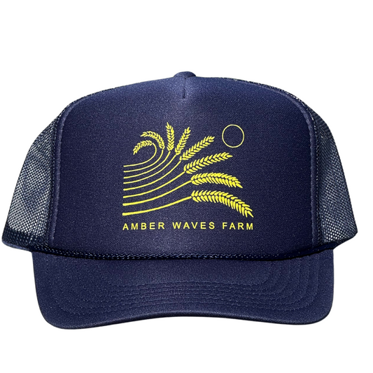 Trucker Hat, Wheat Logo