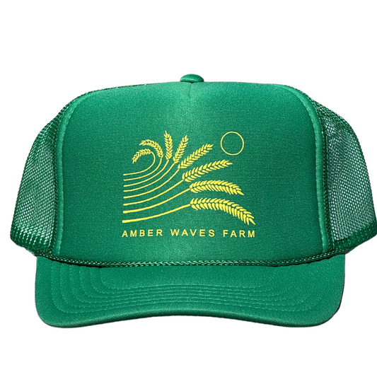 Trucker Hat, Wheat Logo