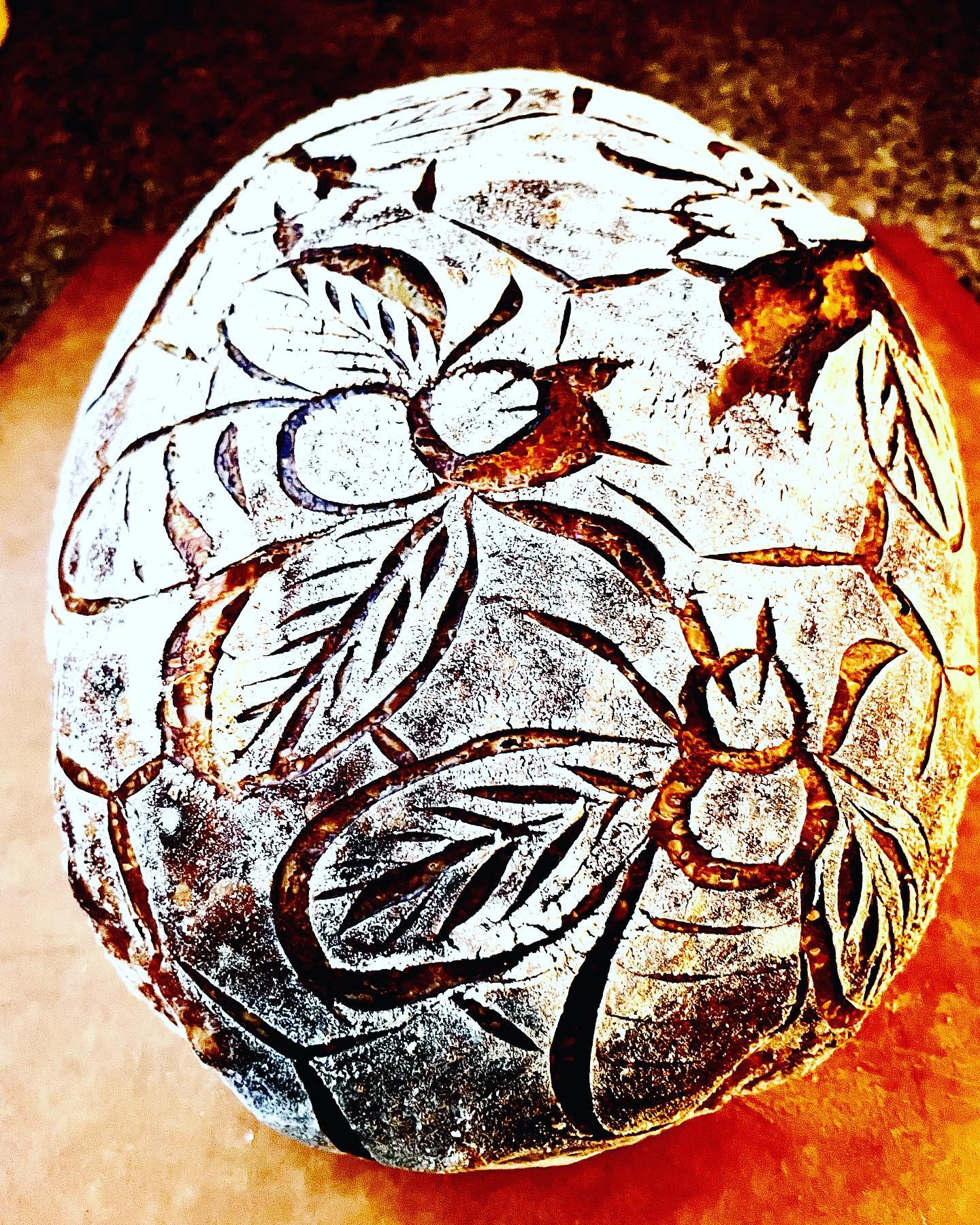 Local Honey Whole Wheat Sourdough, Panadda Bakery