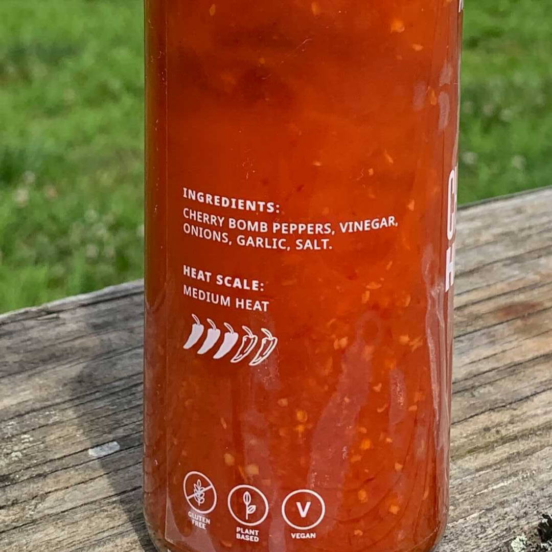 Amber Waves Cherry Bomb Hot Sauce