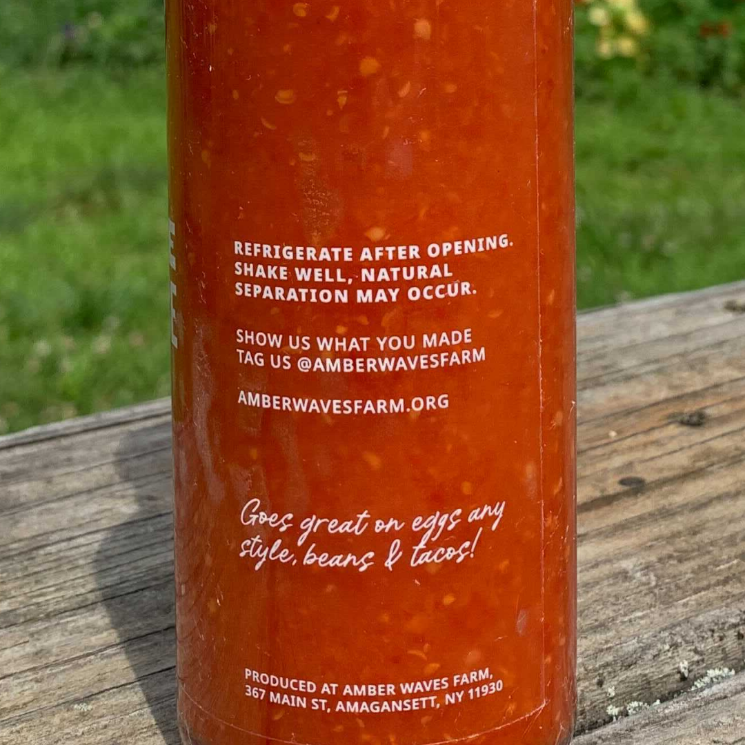 Amber Waves Cayenne Hot Sauce