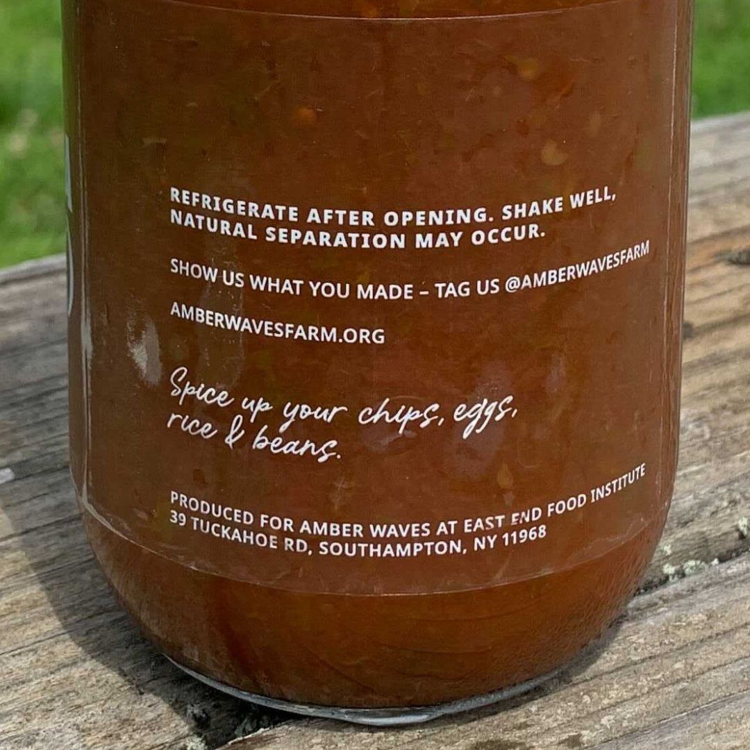 Amber Waves Salsa Roja (Mild)