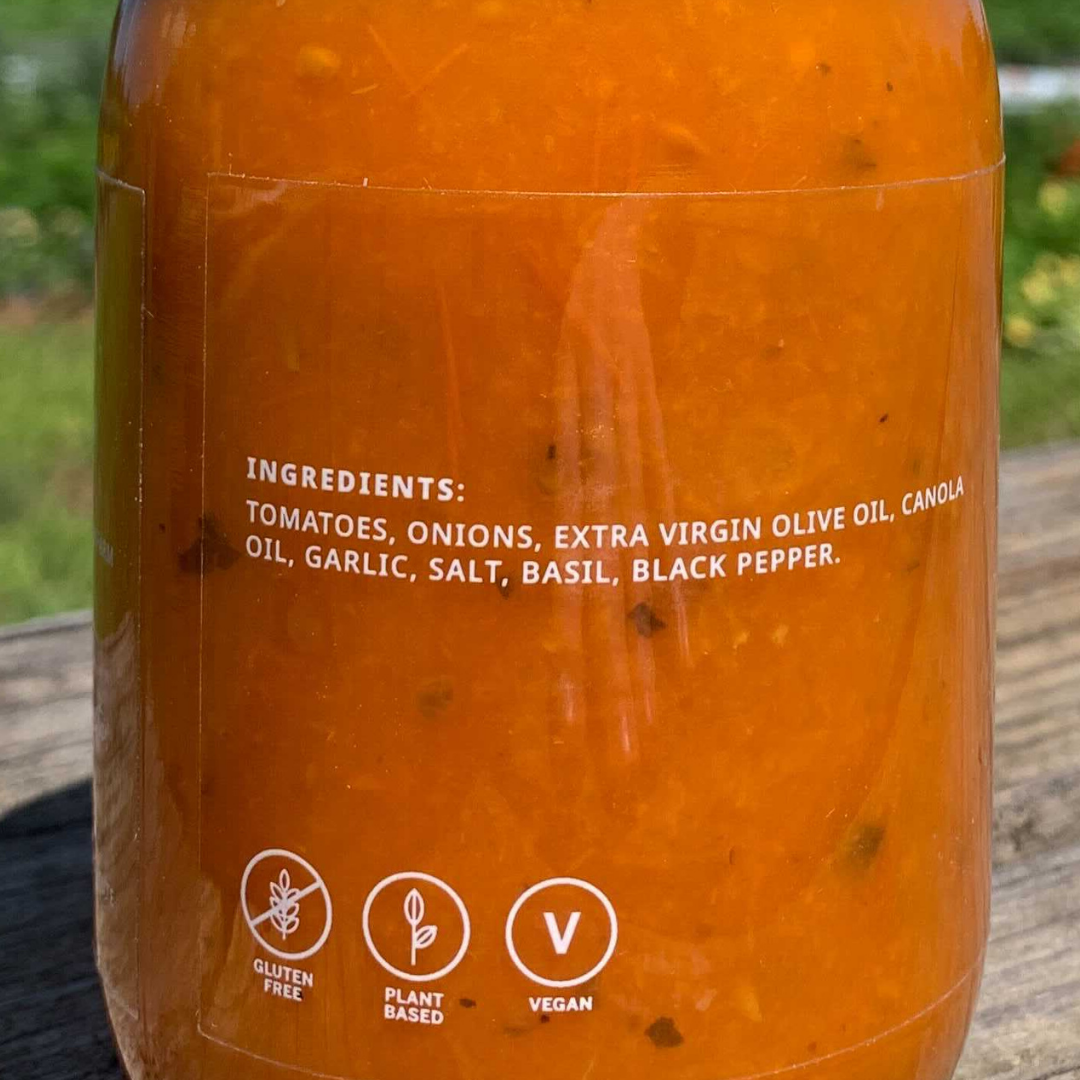 Amber Waves Sunrise Tomato Sauce 16oz