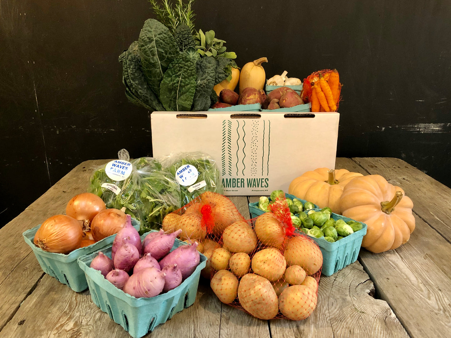 Thanksgiving Harvest Mixed Vegetable Box, serves approx. 6ppl (valued at $150)
