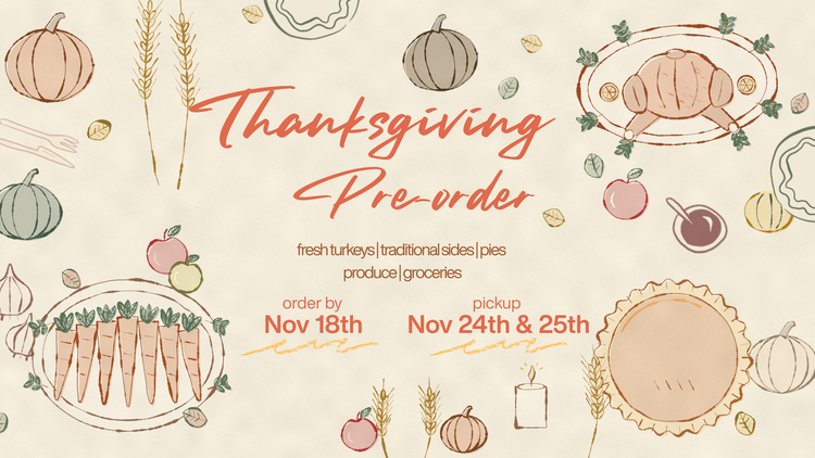 Thanksgiving Pre-Order