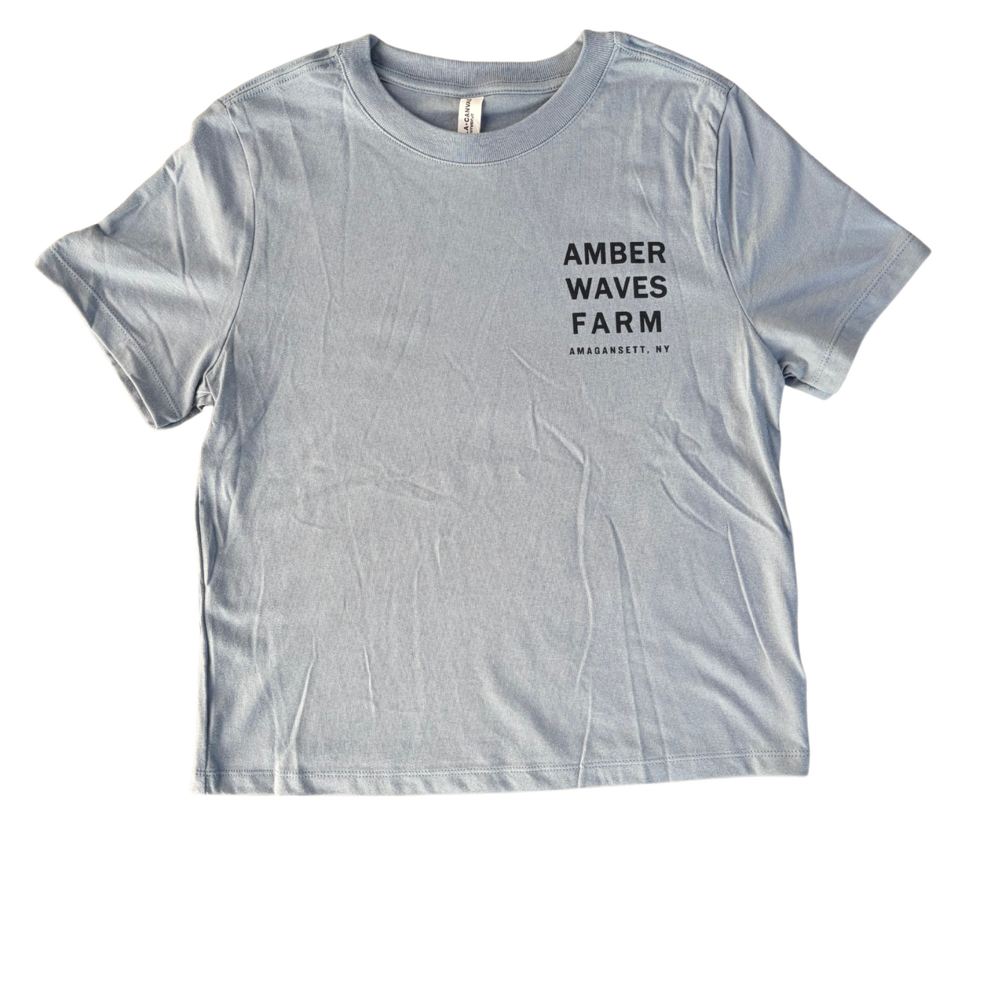 Adult Boxy T-Shirt- Vintage Denim
