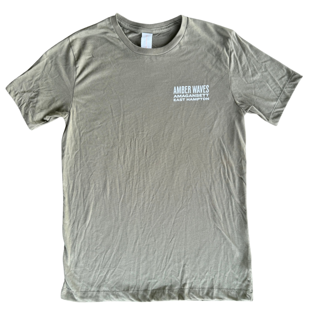 Adult T-Shirt, Locations, Utility Green