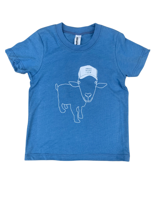 Toddler T-Shirt, Blue Goat