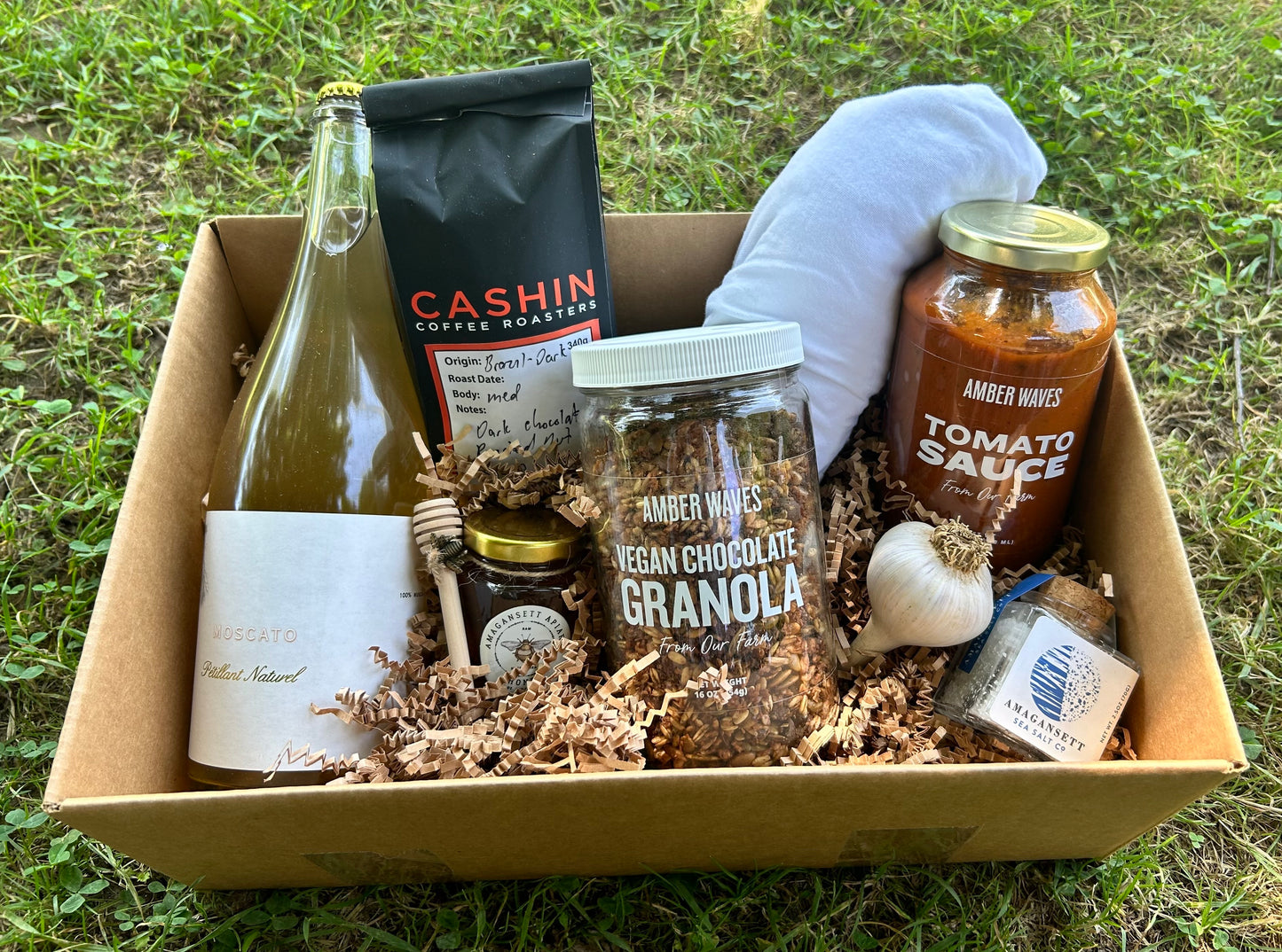 Custom Amber Waves Gift Boxes