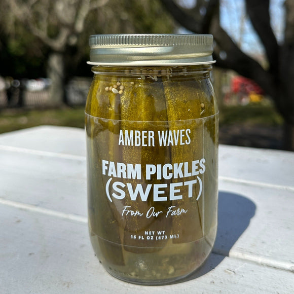 Amber Waves Pickles (Sweet)