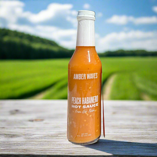 Amber Waves Peach Habanero Hot Sauce