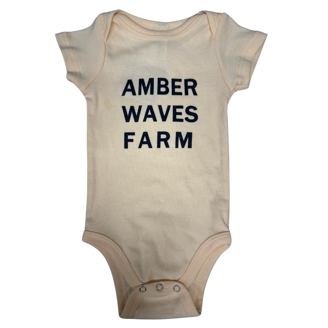 Onesie, 100% Organic Cotton, Peach