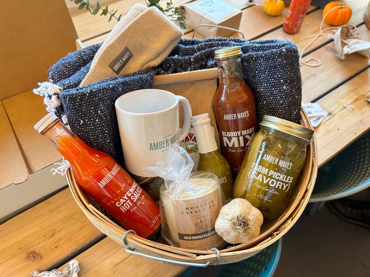 Custom Amber Waves Gift Boxes