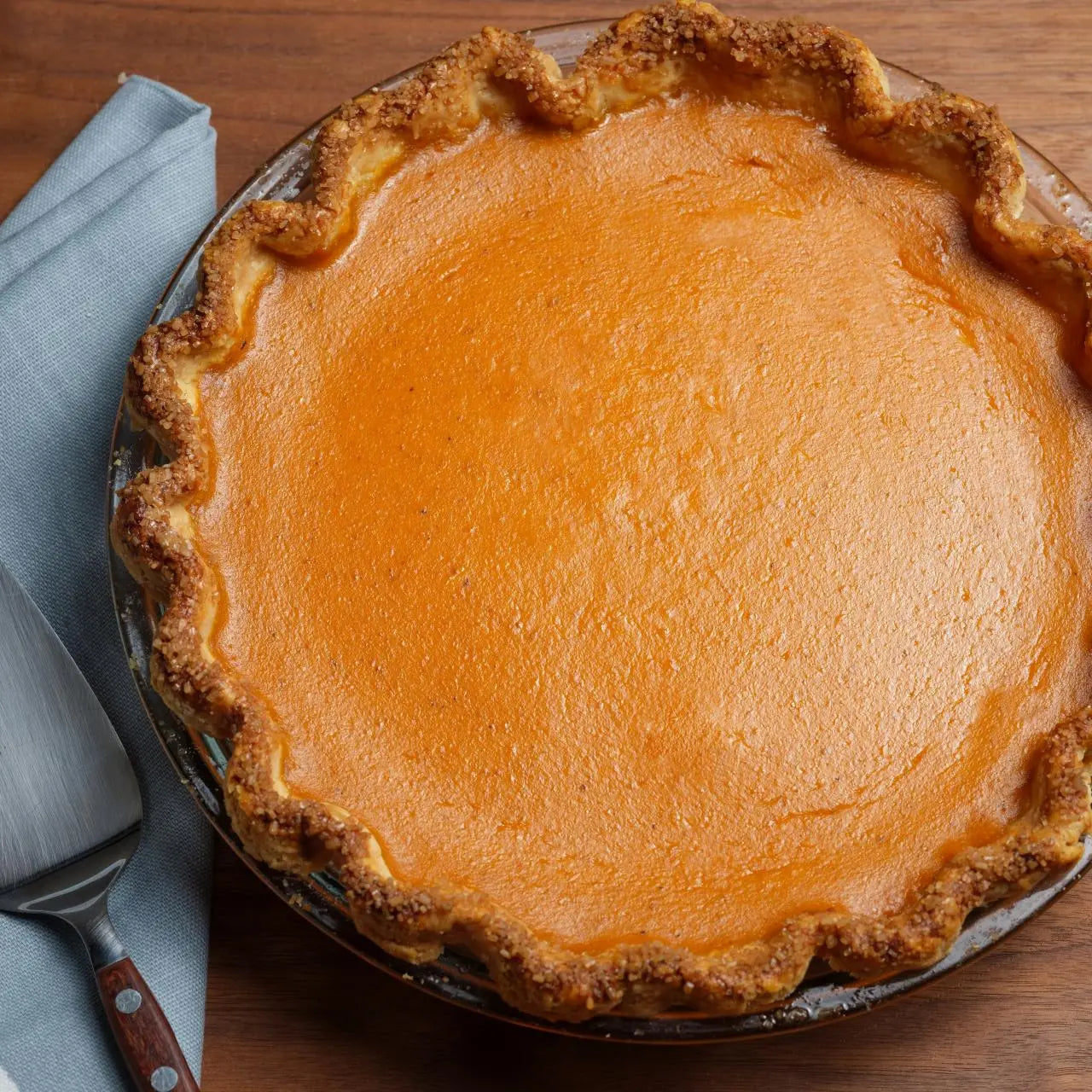 Amber Waves Heirloom Pumpkin Pie, 9 inch