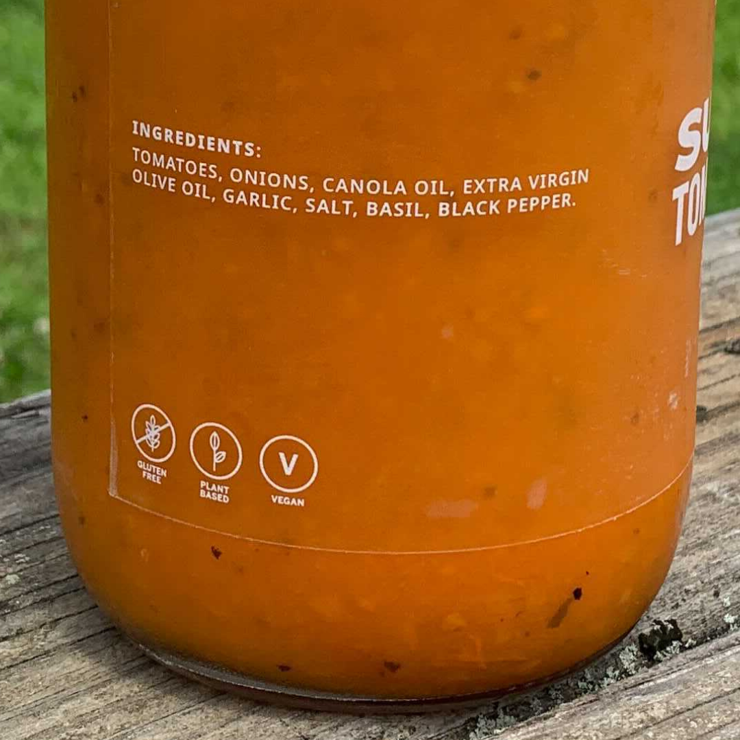 Amber Waves Sunrise Tomato Sauce (Large)
