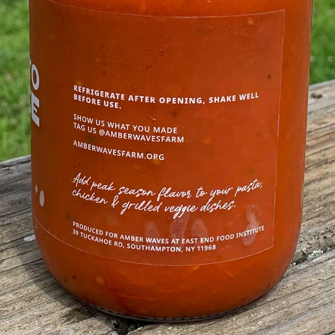 Amber Waves Tomato Sauce (Large)