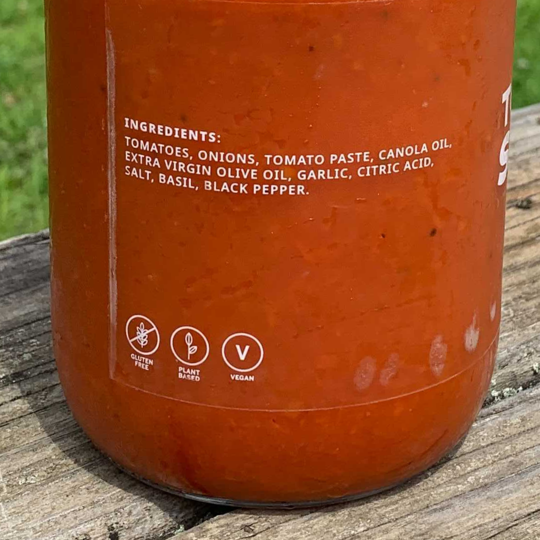 Amber Waves Tomato Sauce (Large)