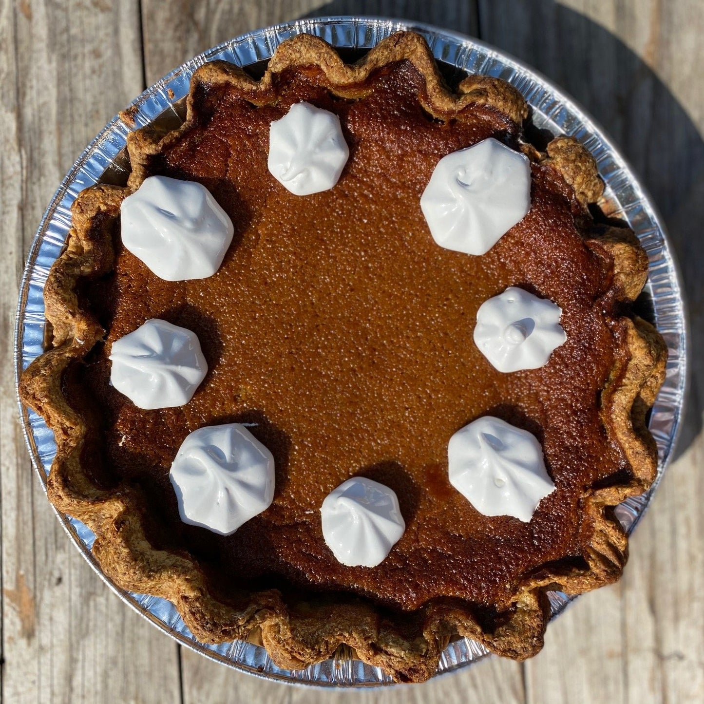 Amber Waves Heirloom Pumpkin Pie, 9 inch