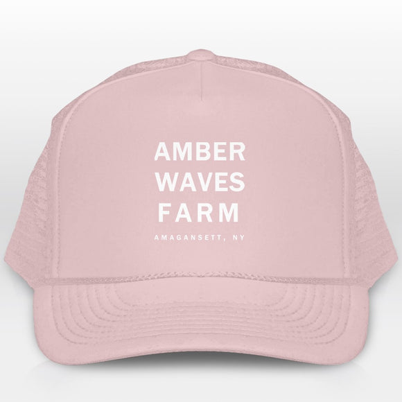 Trucker Hat, Light Pink