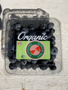 Organic Blueberries, 6oz.